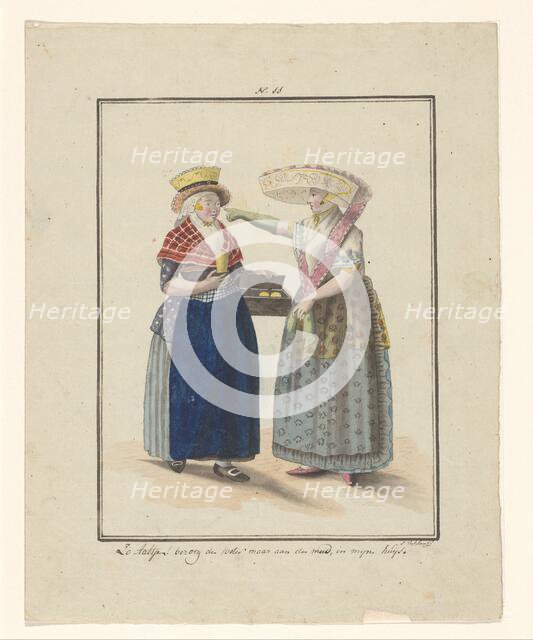 Frisian butter merchant, 1803-c.1899.  Creator: J. Enklaar.