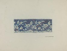 Lace Trim, 1935/1942. Creator: Walter W. Jennings.