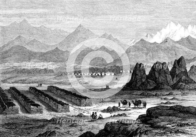 The War in Afghanistan: General Gough's camp at Gundamuk, 1880. Creator: Unknown.