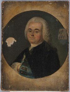 Portrait of man (vers1760), between 1755 and 1765. Creator: Unknown.