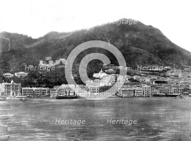 The Chinese Question: views of Victoria, the capital of Hong-Kong...Victoria from the bay, 1898. Creator: Unknown.