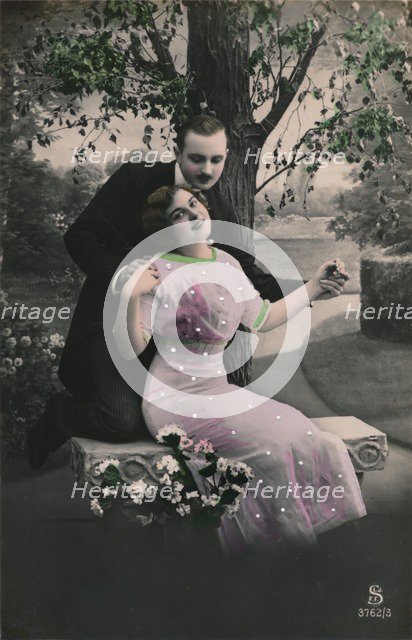 'Romantic postcard', c1910. Artist: Unknown.