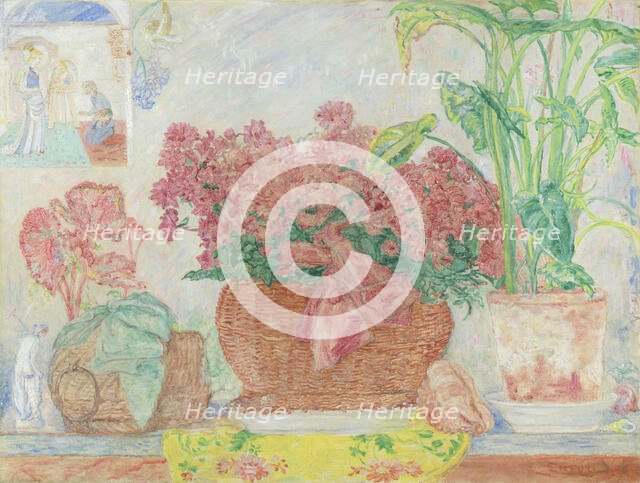 Azaleas, 1920-1930. Creator: James Ensor.