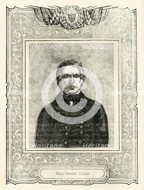 'Major-General Taylor', 1849. Creator: Unknown.
