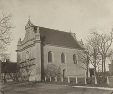 Church of St George - view from the south-west, Gniezno, between 1910-1914. Creator: Pelagia Gdeczyk.