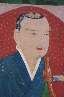 Portrait of Uisang (625-702). Detail, 1767. Creator: Anonymous.