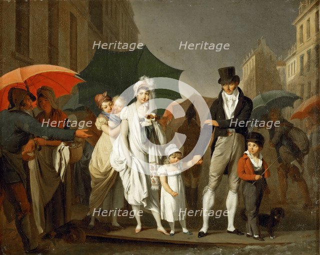 The Downpour, ca 1805.
