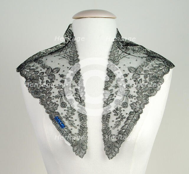 Fichu, French, ca. 1875. Creator: Unknown.