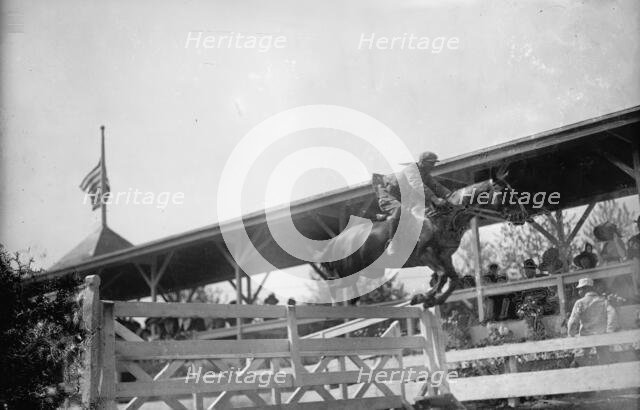 Horse Shows - Unidentified Entrant, 1912. Creator: Harris & Ewing.