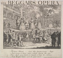 The Beggars Opera, 1728. Creator: Unknown.