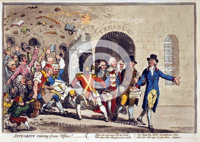 Integrity retiring from Office!, 1801.