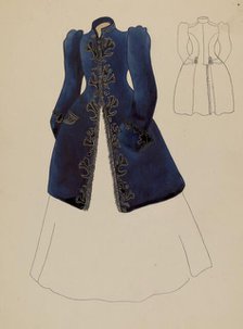 Lady's Coat, c. 1936. Creator: Charles Criswell.