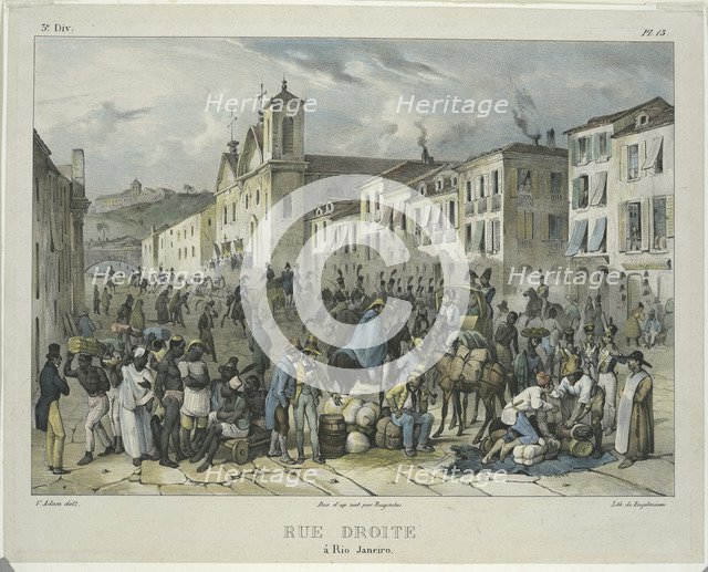 Rue Droite in Rio de Janeiro.