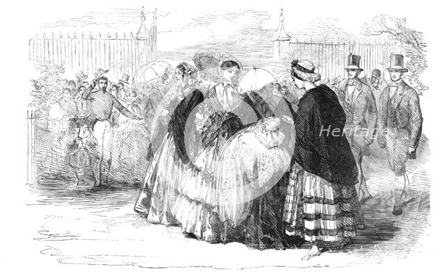 First Appearance of the Imperial Prince in Public, 1856.  Creator: Unknown.