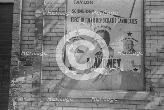 61st Street between 1st and 3rd Avenues, New York, 1938. Creator: Walker Evans.