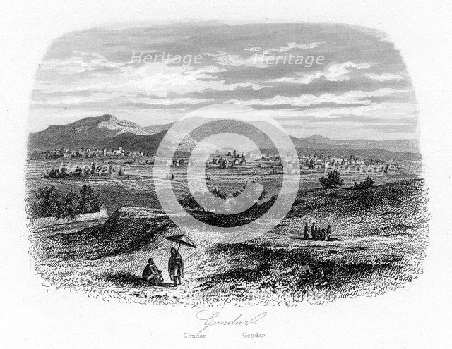 Gondar, Ethiopia, c1840. Artist: N Remond