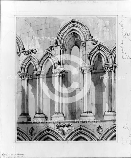 Coldingham Priory - East End, 1848-1852. Creator: Robert William Billings.