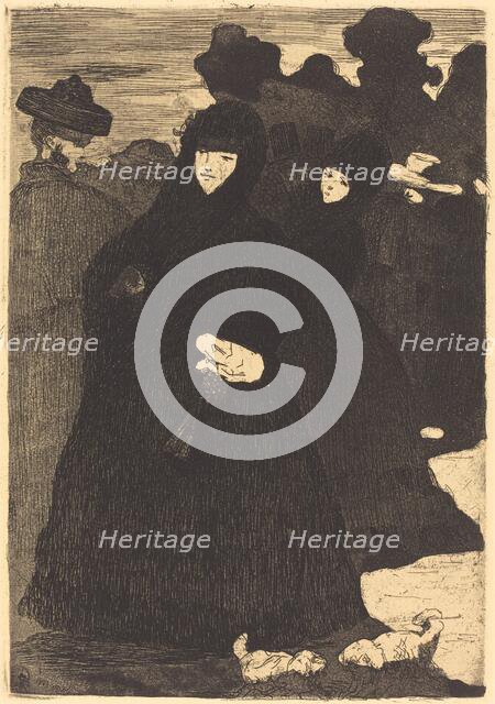 At the Prado (Au Prado), 1865/1868. Creator: Edouard Manet.