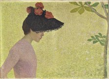 Profil de femme, ca 1896. Creator: Maillol, Aristide (1861-1944).