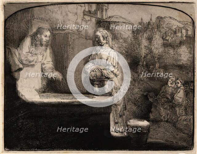 The Woman at the Well, 1698. Creator: Unknown.