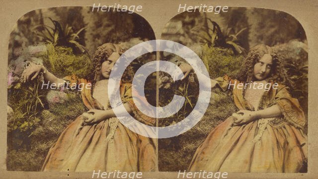 Sea Reverie, about 1868. Creator: London Stereoscopic & Photographic Co.