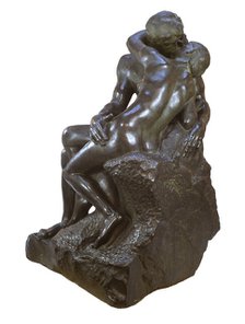 'The Kiss', 1860-1890. Artist: Auguste Rodin.