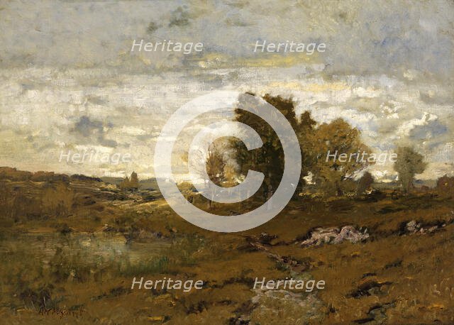 Autumn at Arkville, mid-late 19th century. Creator: Alexander Helwig Wyant.