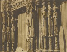 Chartres Cathedral, 1850-52. Creator: Em. Pec.