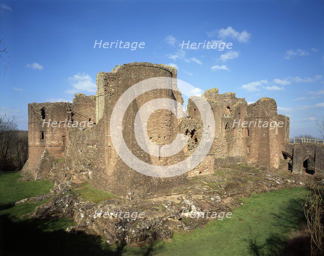 Goodrich Castle, c1990-2010. Artist: Unknown.