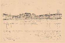 Inner Harbor, 1918. Creator: Frederick Childe Hassam.