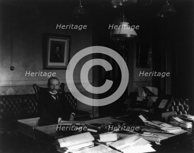 William Rufus Day, between c1890 and c1910. Creator: Frances Benjamin Johnston.