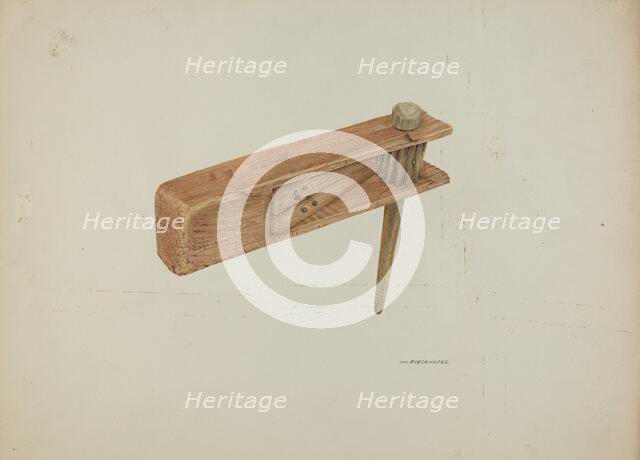 Rattle, 1935/1942. Creator: William Kieckhofel.