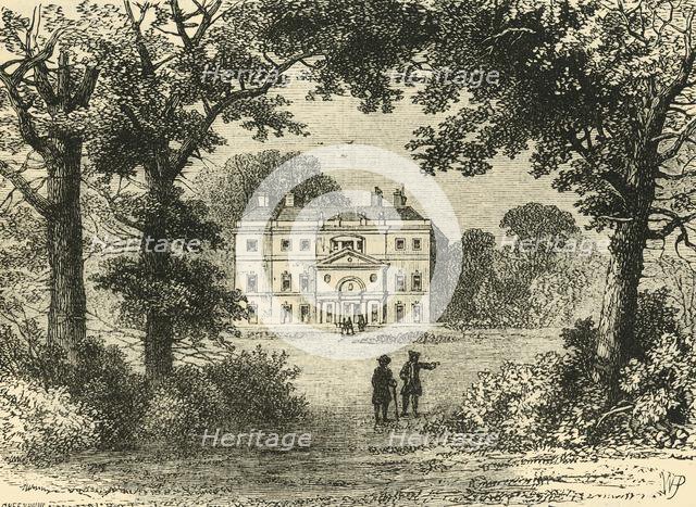 'Vane House, in 1800', (c1876). Creator: Unknown.