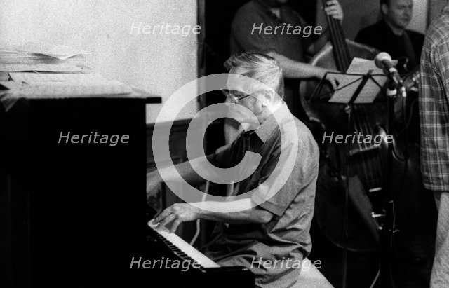 Michael Garrick, Watermill Jazz Club, Dorking, Surrey, May, 2001.  Artist: Brian O'Connor.