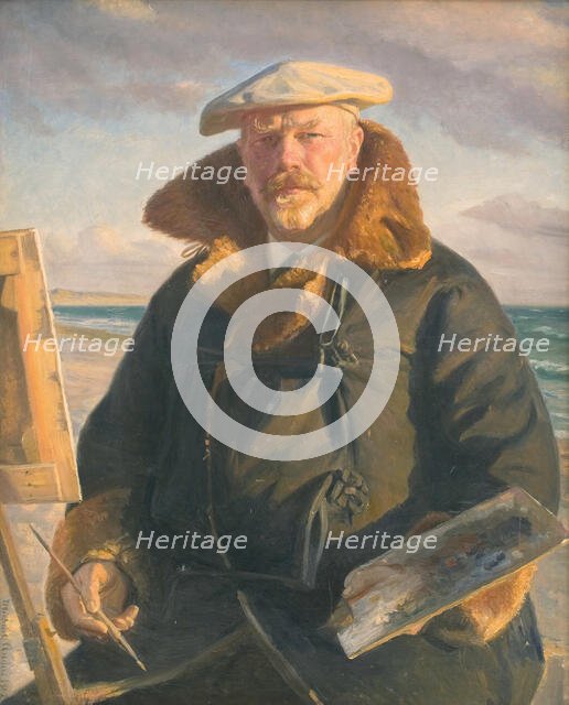 Self-Portrait, 1902. Creator: Michael Peter Ancher.