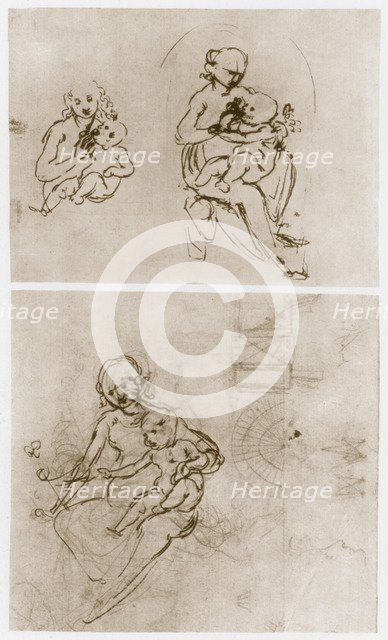 'Madonna with the Flower', c1478.  Artist: Leonardo da Vinci