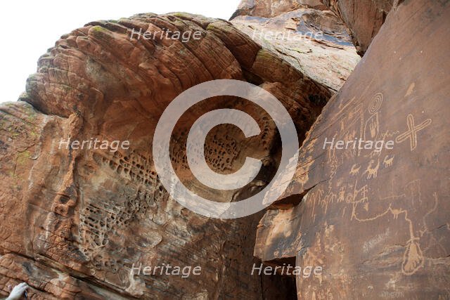 Valley of Fire, Las Vegas, Nevada, USA, 2022. Creator: Ethel Davies.
