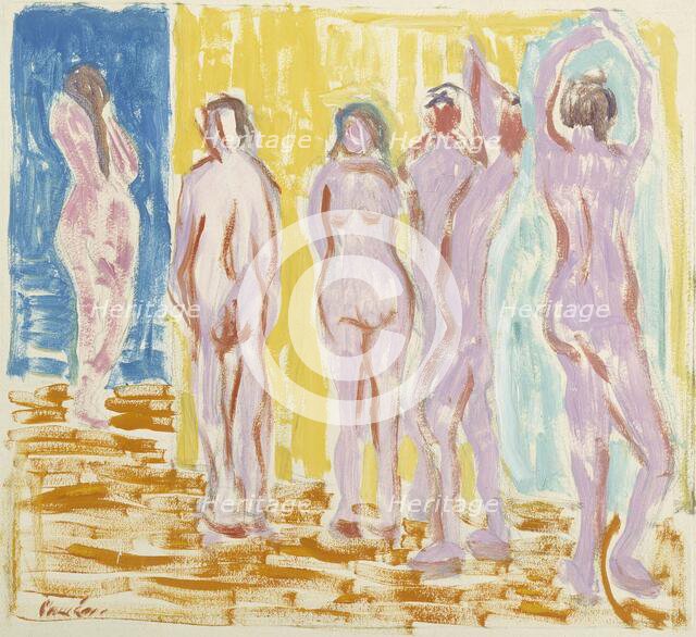 Nudes, 1912. Creator: Alvar Cawén.