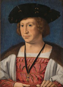 Floris van Egmond (1469-1539), Count of Buren en Leerdam, c.1519. Creator: Jan Gossaert.