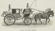 "General Tom Thumb's Carriage", 1844.  Creator: Unknown.