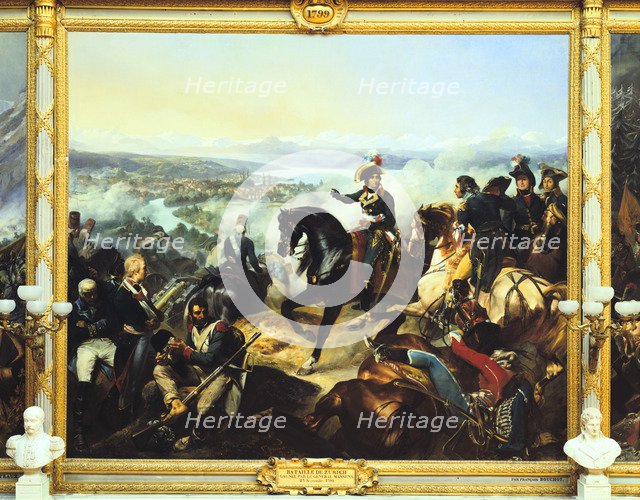 'Battle of Zurich', 25 September, 1799, (c1800-c1842). Artist: Francois Bouchot