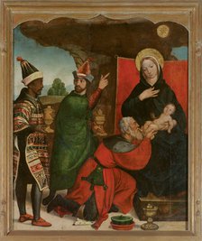 The Adoration of the Magi. Artist: Comontes, Francisco de (active 1524-1565)