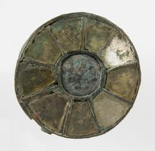 Disk Brooch, Frankish, 6th century. Creator: Unknown.