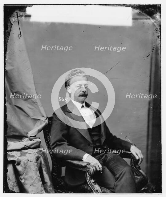 Henry Warner Slocum Senior of New York, between 1860 and 1875. Creator: Unknown.