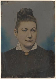 Portrait of woman, 1860s-1880s. Creator: Unknown.