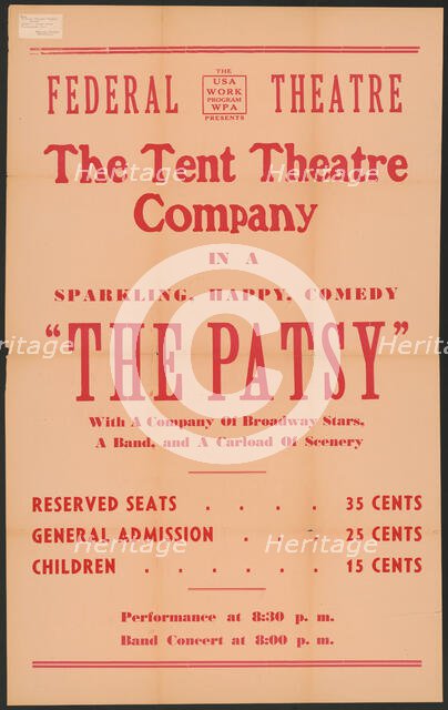The Patsy, Hackensack, NJ, 1936. Creator: Unknown.