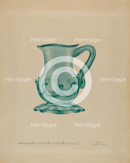 Creamer, c. 1936. Creator: John Tarantino.