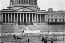 Where Wilson "will be" sworn in, East Front of Capitol, between c1910 and c1915. Creator: Bain News Service.