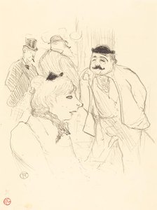 La Tige (Moulin-Rouge), 1894. Creator: Henri de Toulouse-Lautrec.