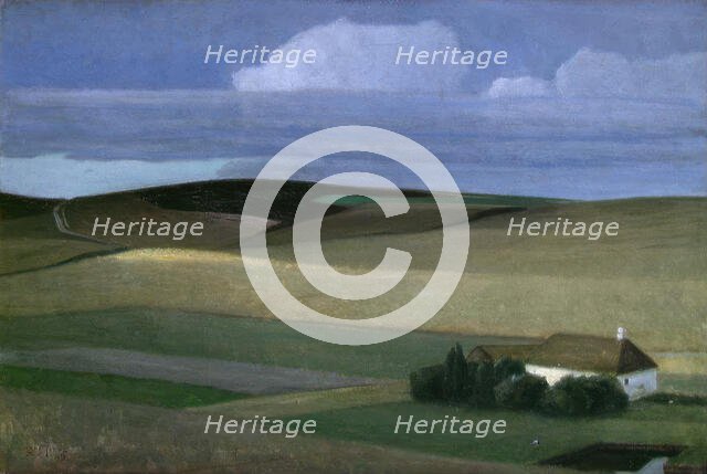 Jewish landscape, 1899. Creator: Lars Jorde.